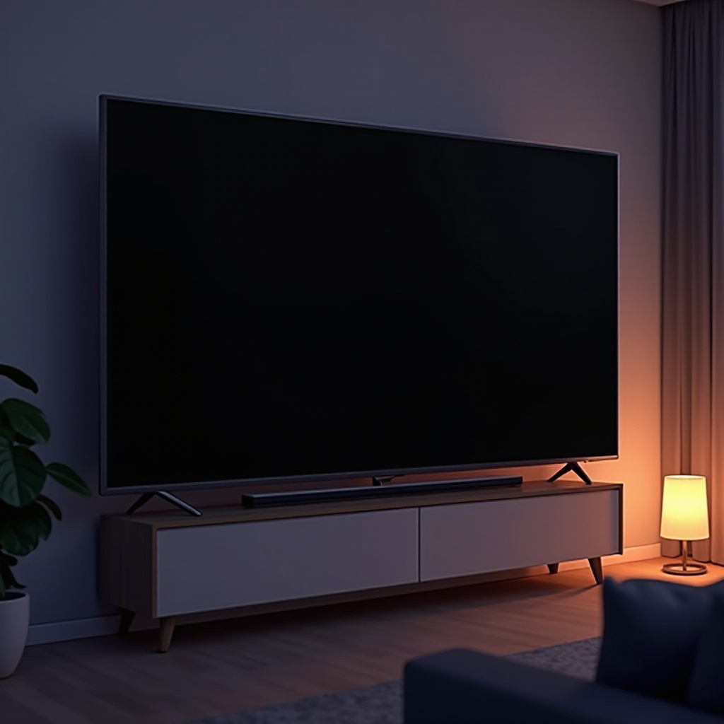 la pantalla del televisor se queda en negro pero el sonido sigue funcionando