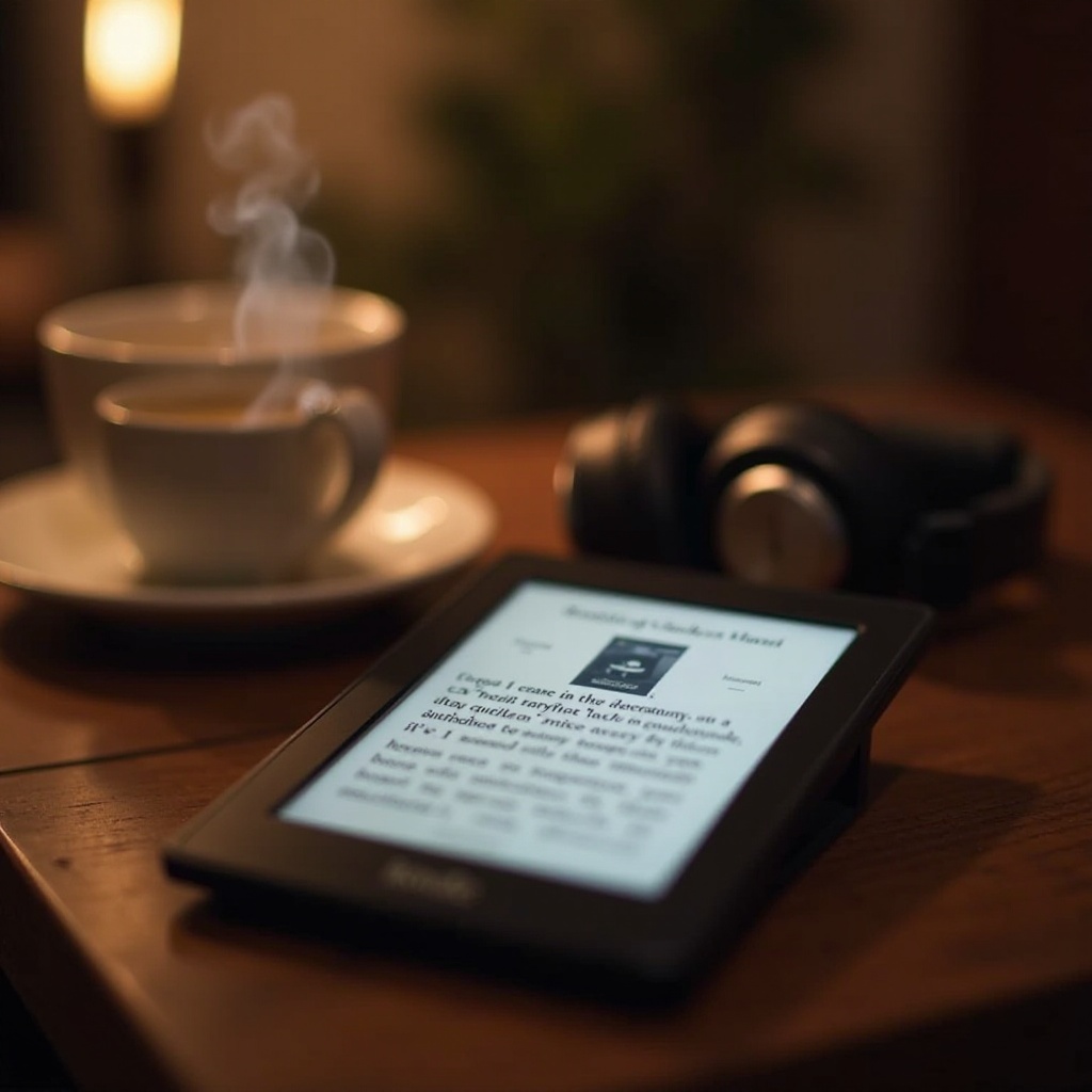 Jak słuchasz audiobooków na Kindle?