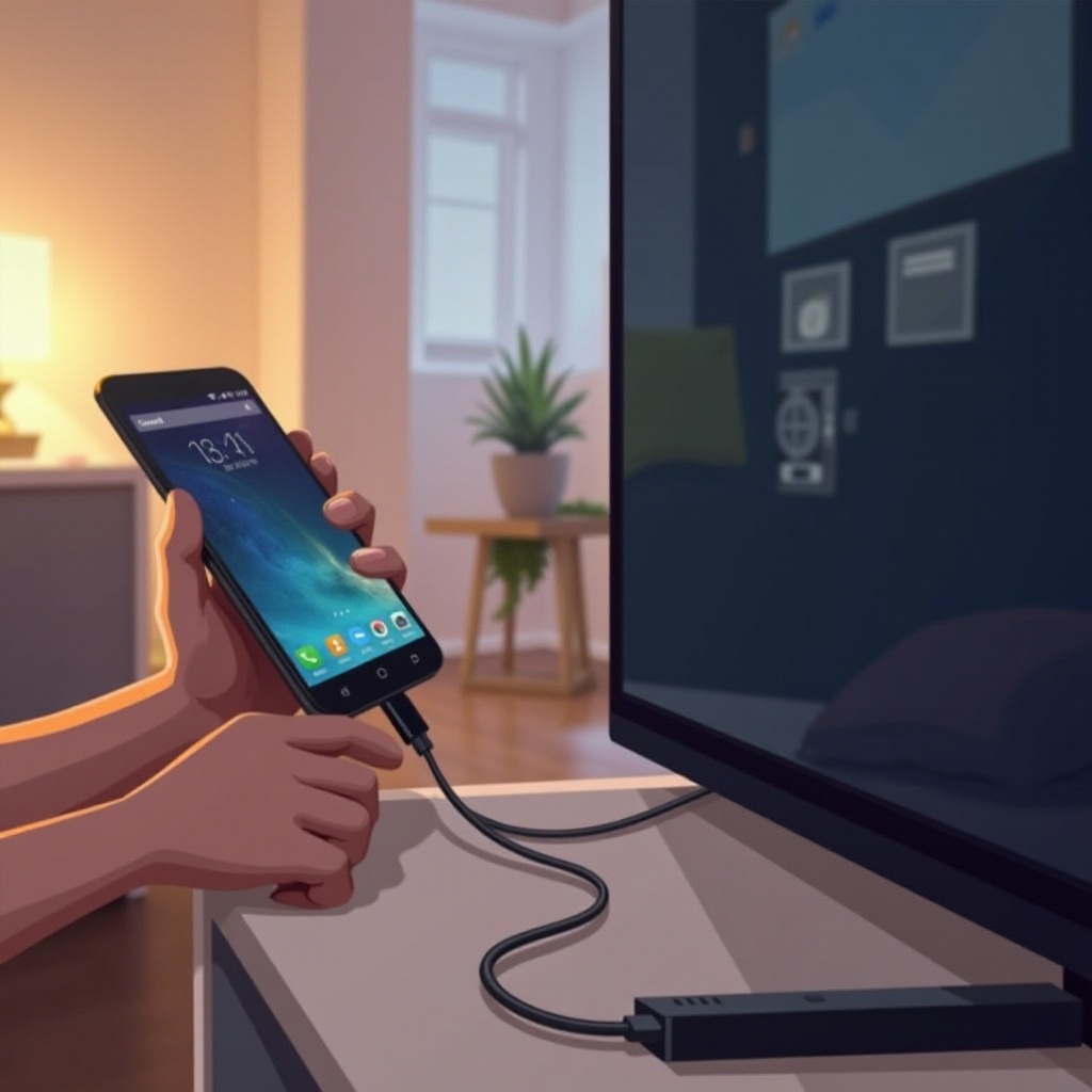 Androidスマートフォンをテレビに接続する方法