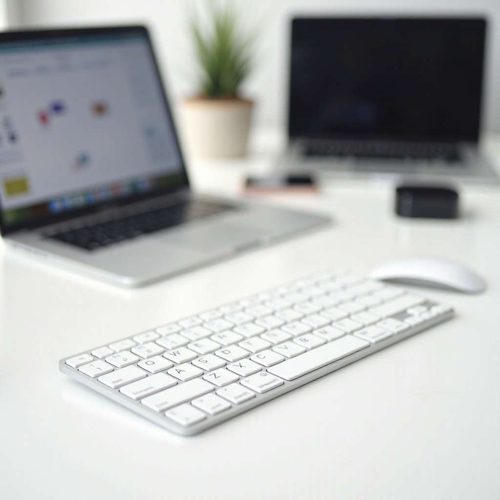 cara memasangkan keyboard nirkabel Apple