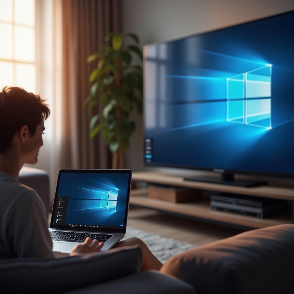 cara mentransmisikan Windows 10 ke TV