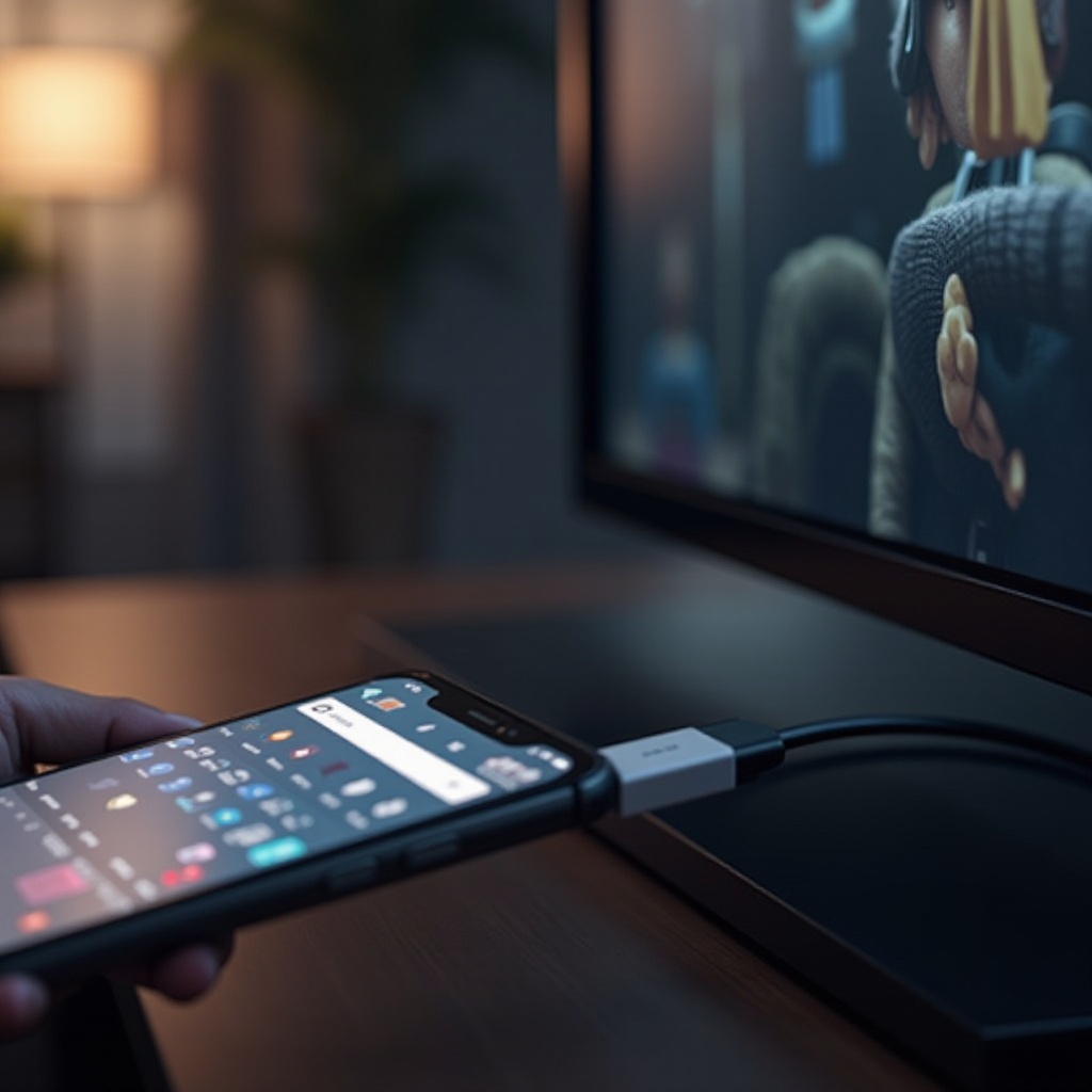 cara menghubungkan ponsel android ke tv