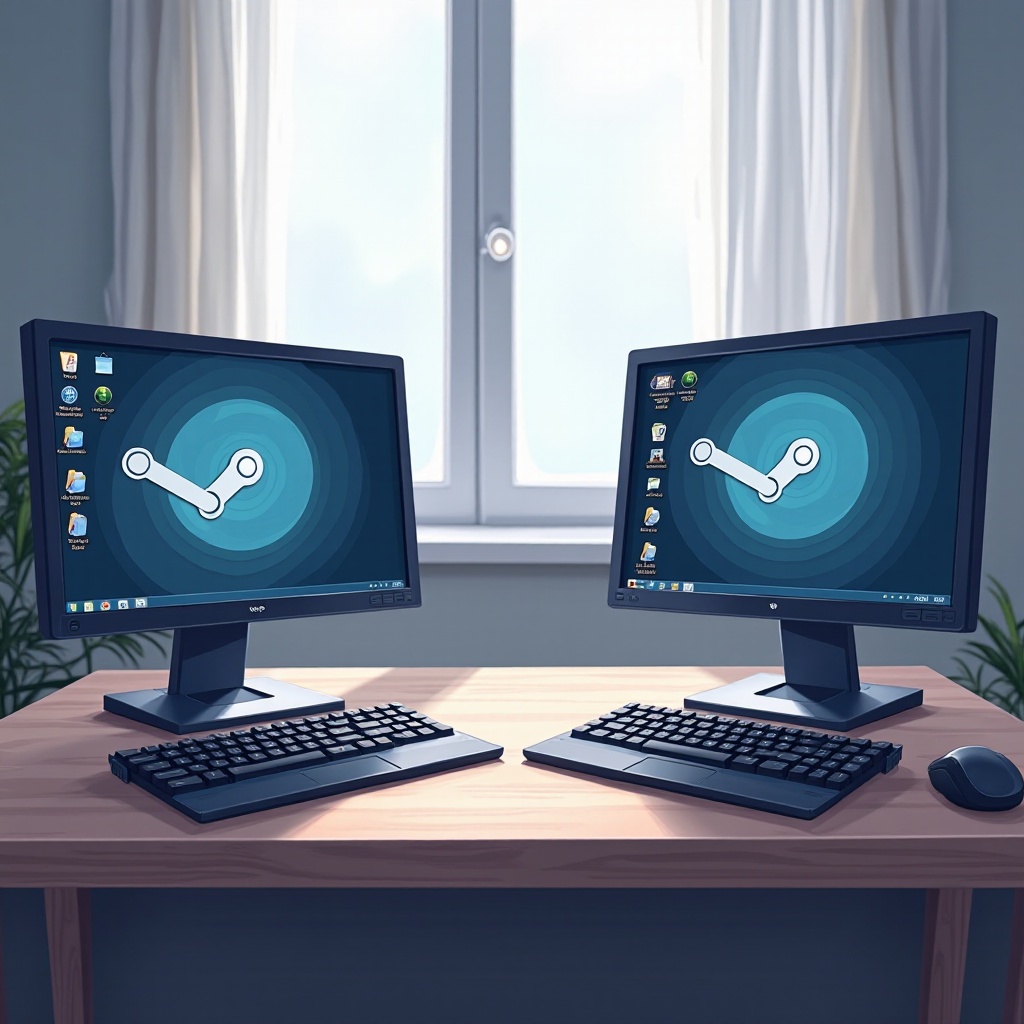 jak grać w gry steam na dwóch komputerach