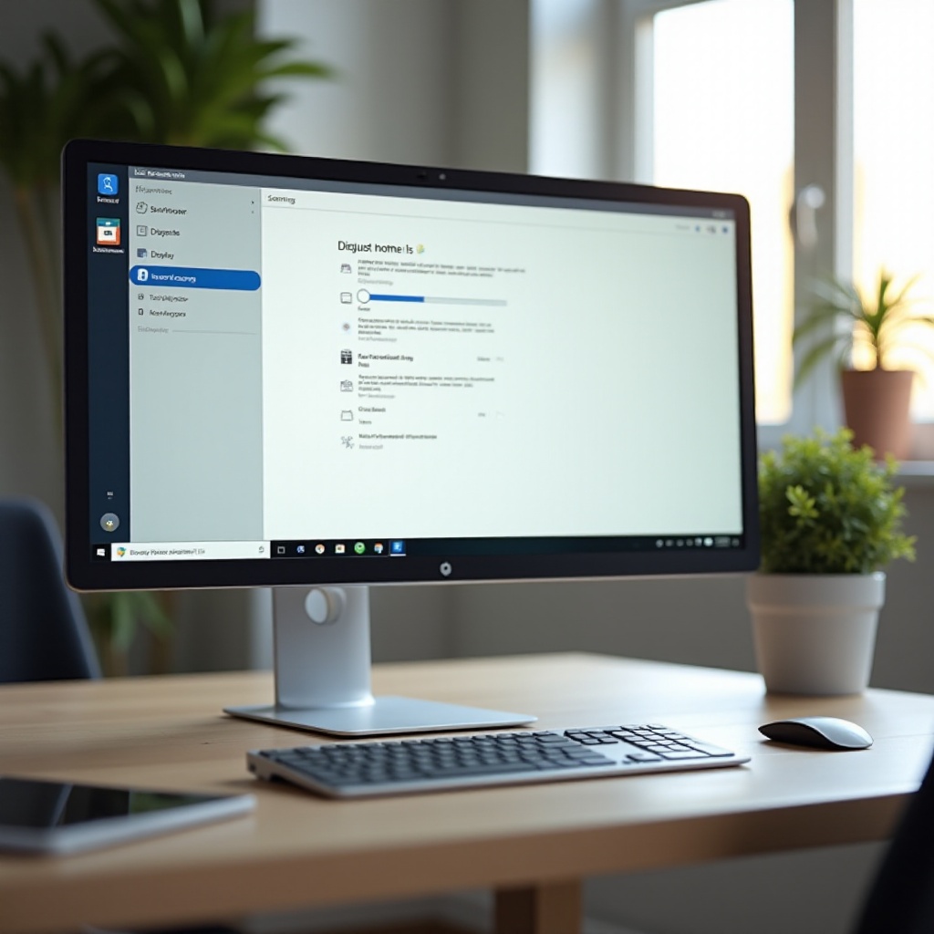 cómo restablecer la configuración del monitor