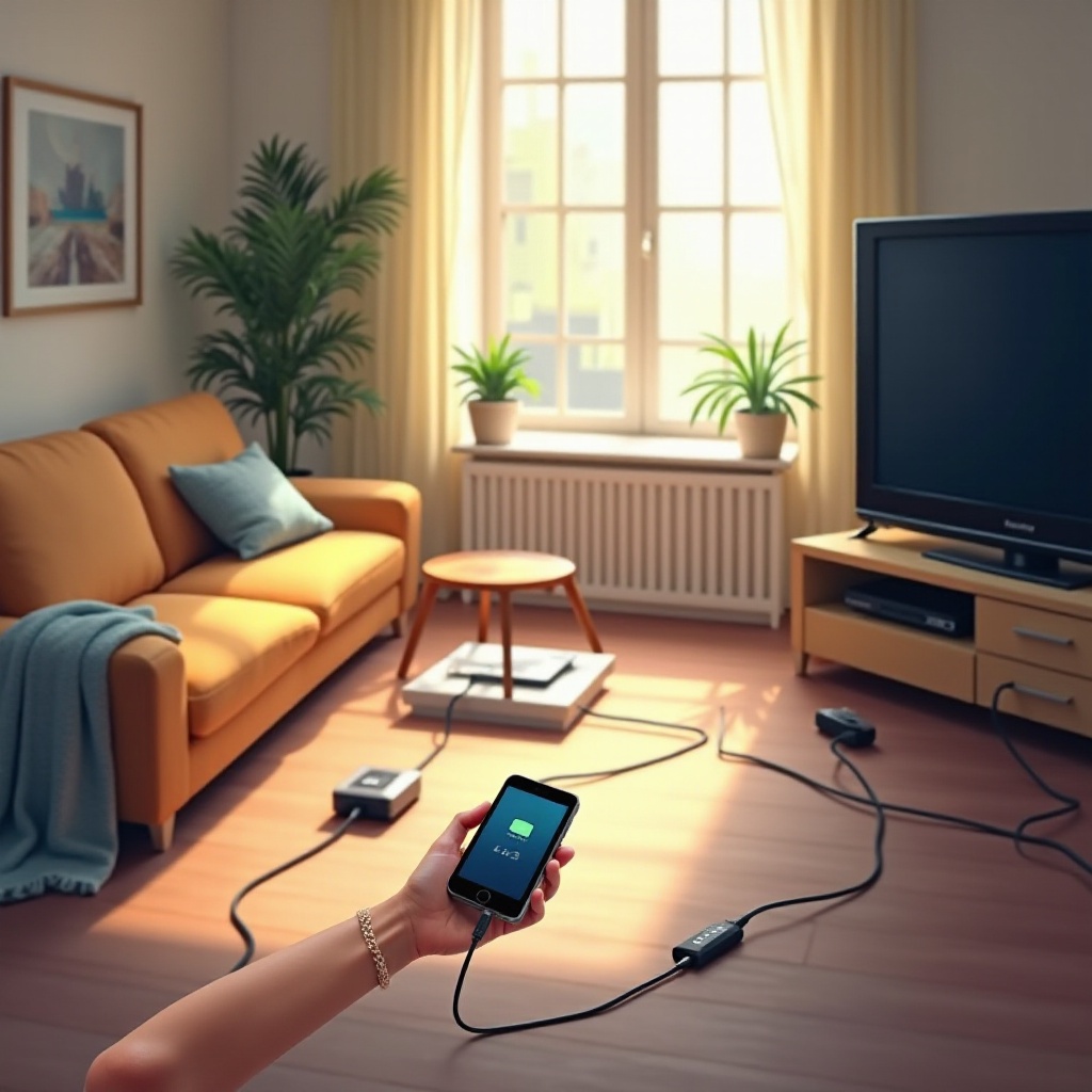 Androidスマートフォンをテレビに接続する方法