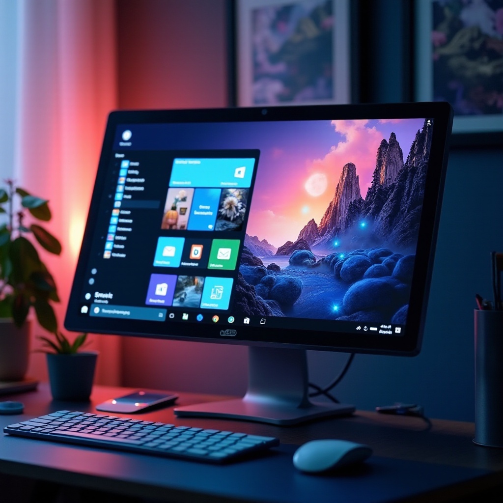 анимированные обои рабочего стола Windows 10