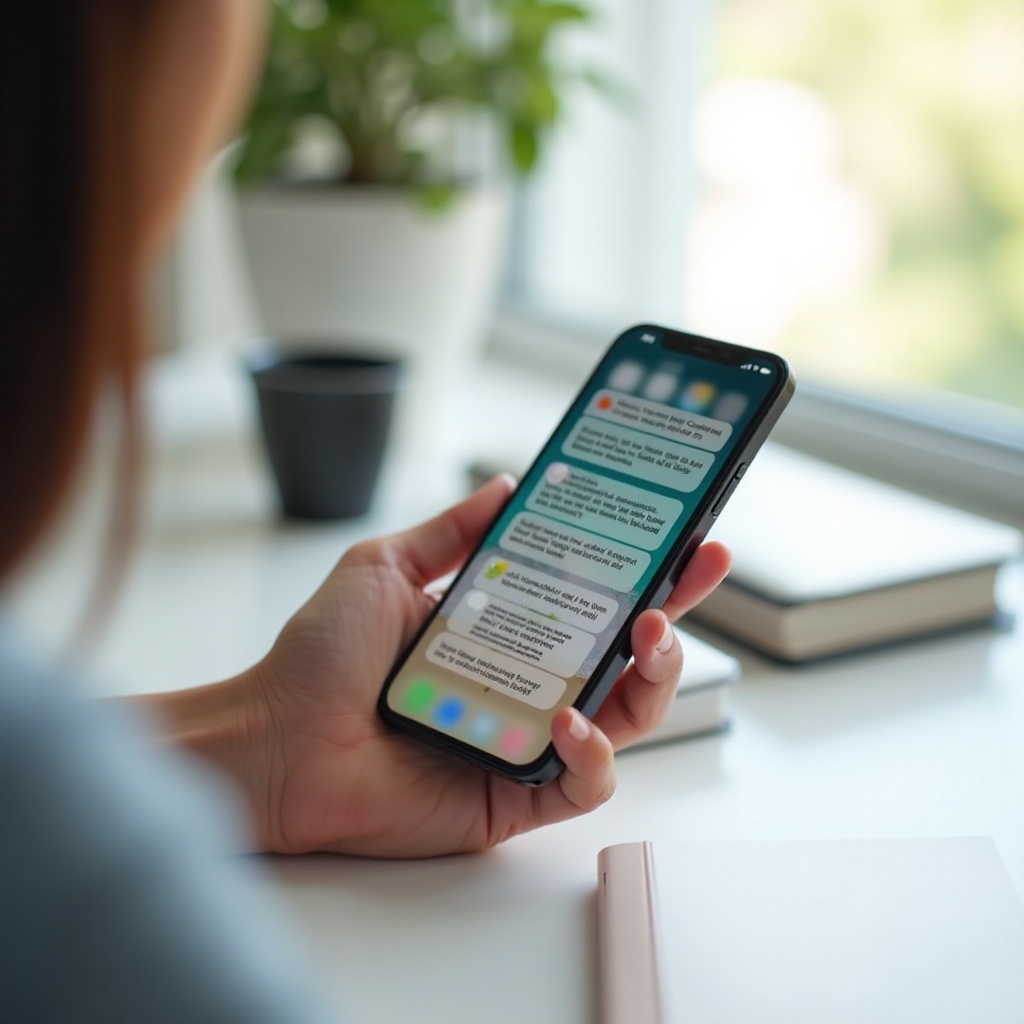 iPhoneで開かずにテキストを読む方法
