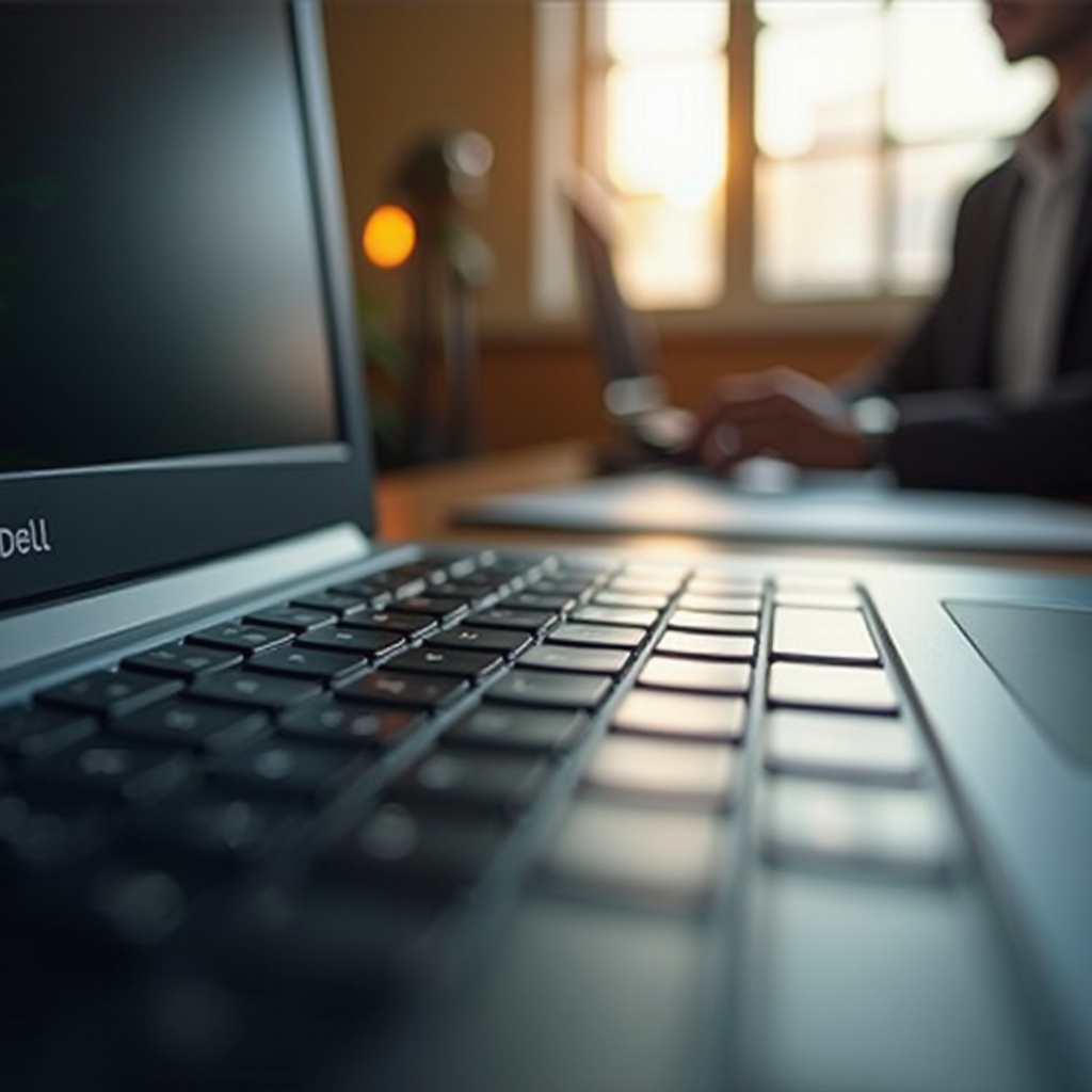 Как разблокировать клавиатуру на Dell?