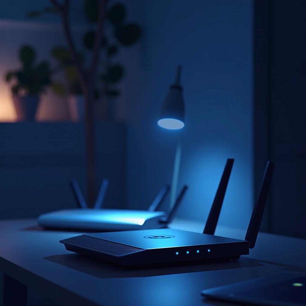 2つのルーター、同じネットワーク