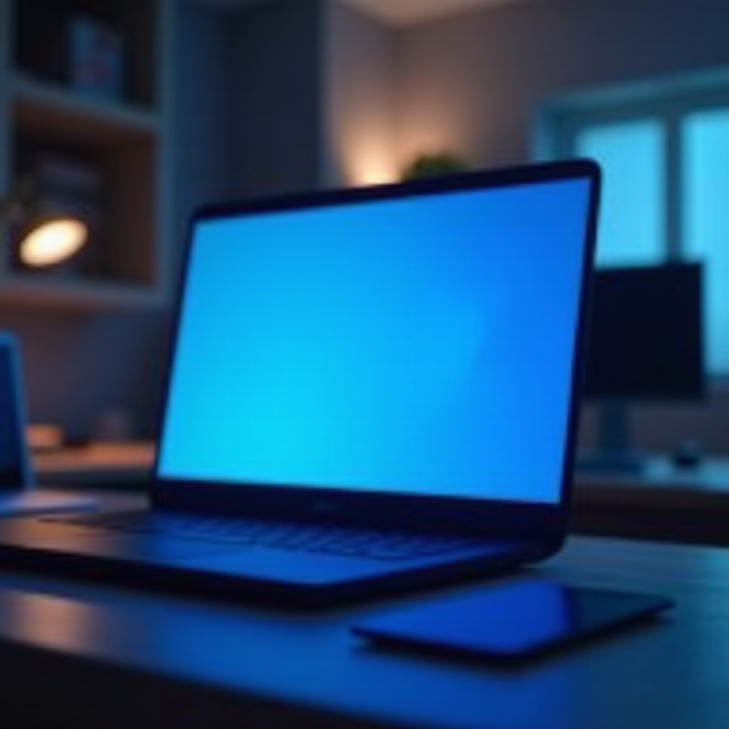 синий экран ноутбука acer