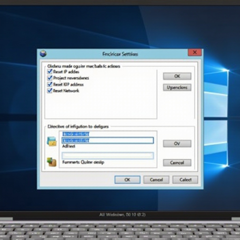 ethernet nie ma prawidłowej konfiguracji IP w systemie Windows 11