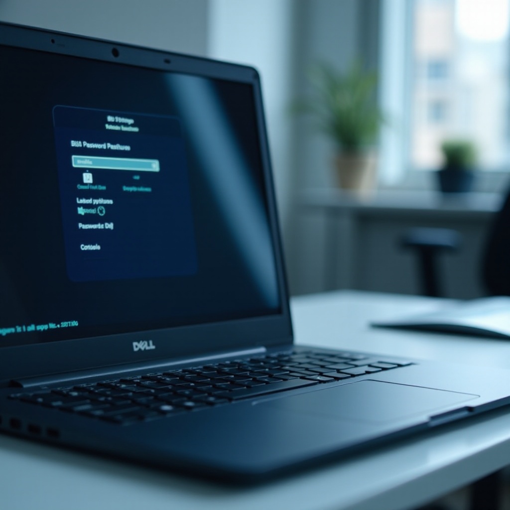 Bagaimana cara menghapus kata sandi BIOS di laptop Dell?