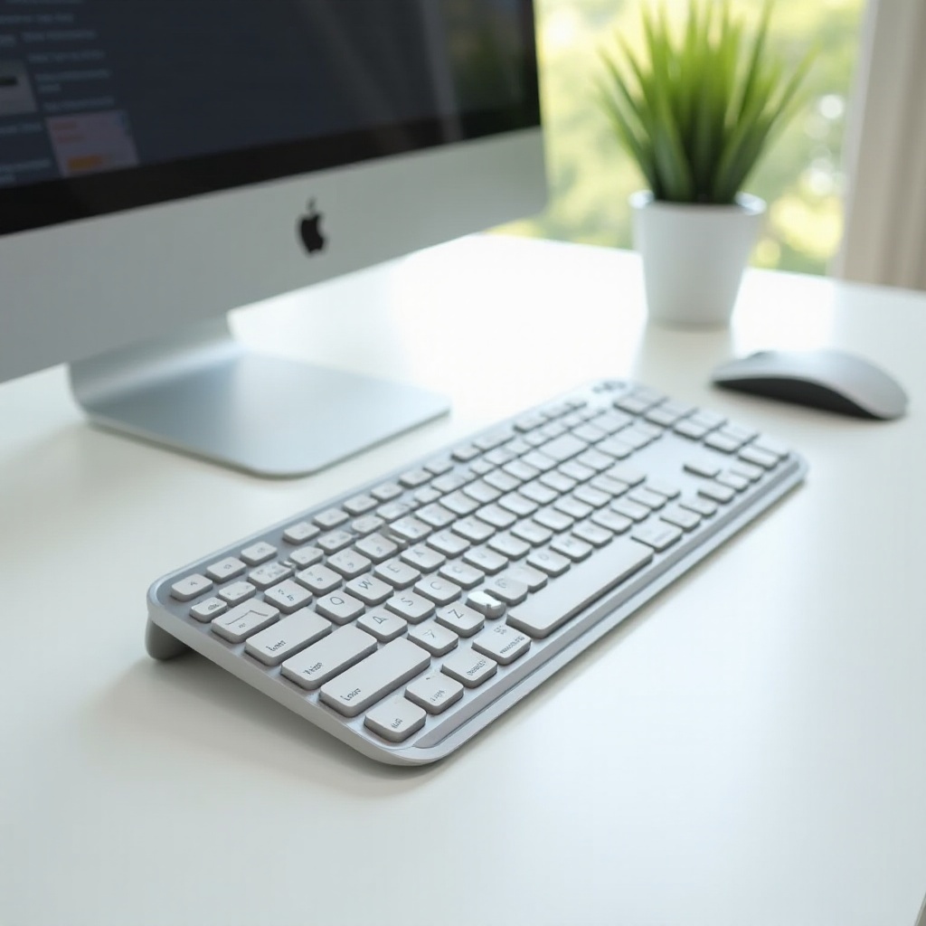 ergonomiczna bezprzewodowa klawiatura i mysz