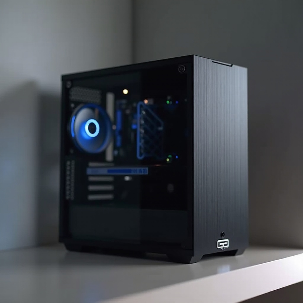 малый корпус для компьютера для материнской платы ATX