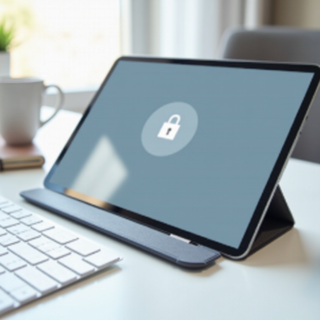cara mengamankan aplikasi di iPad