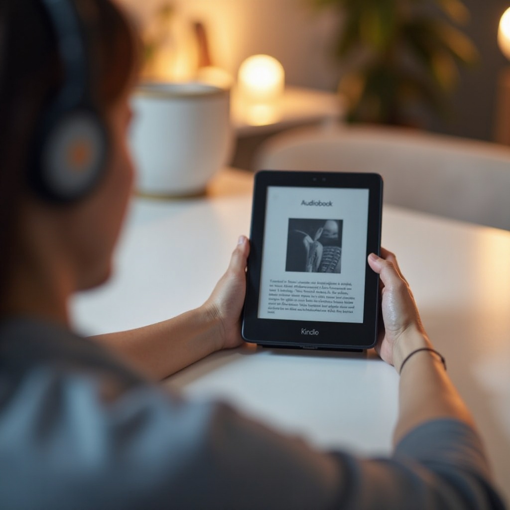 Kindleでオーディオブックをどうやって聴くのですか？