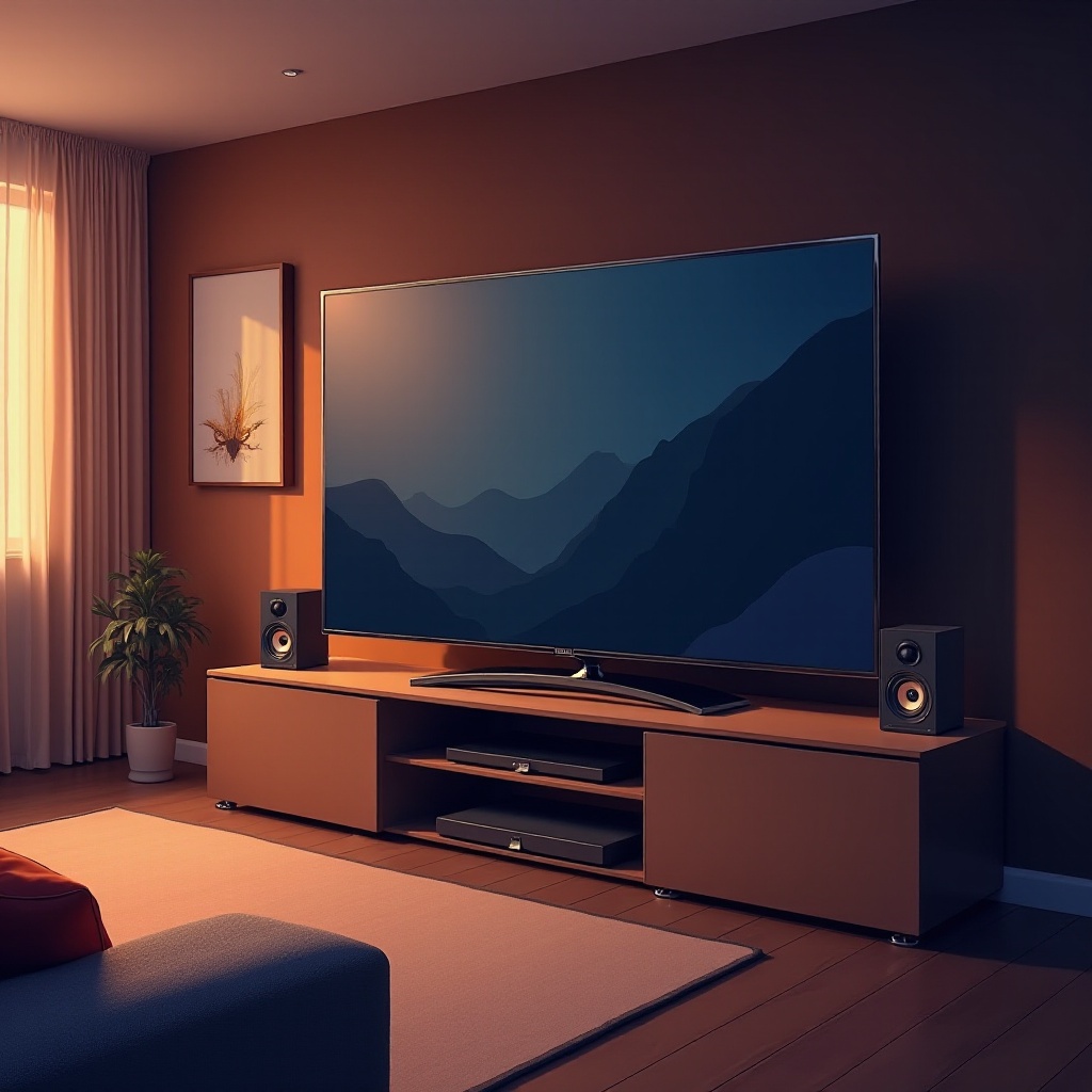 tv dengan subwoofer