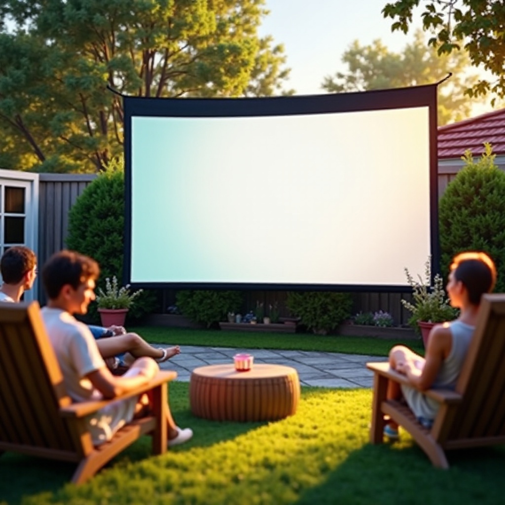 najlepszy projektor zewnętrzny do użytku w dzień