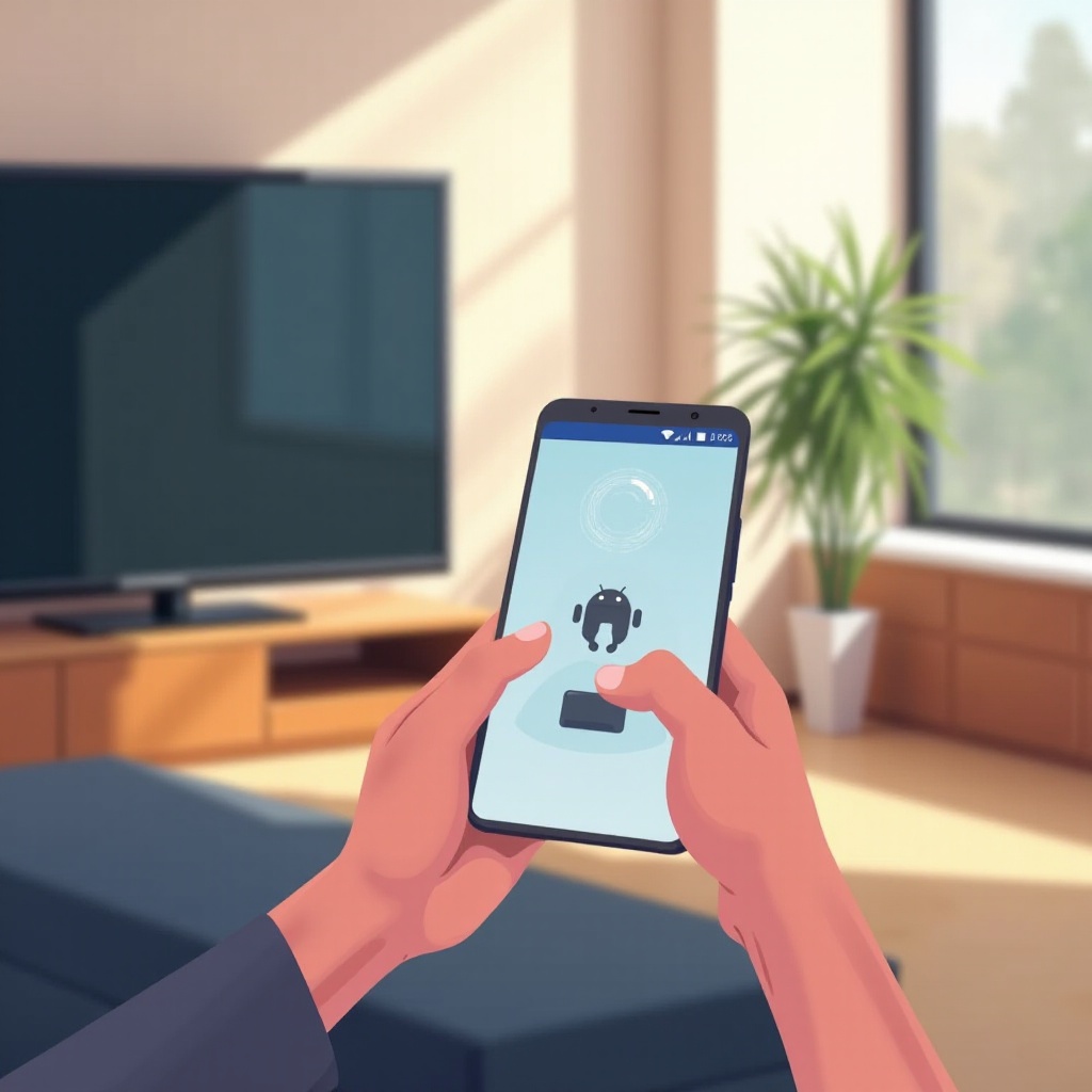 cara menghubungkan ponsel android ke tv