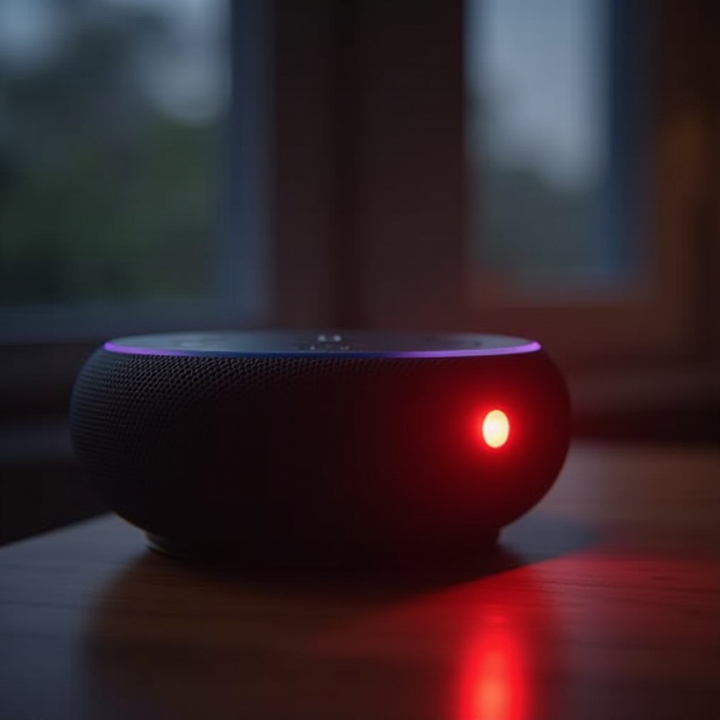 Mengapa Echo Pop saya berwarna merah?